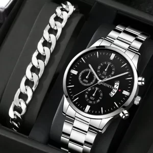 Mode hommes montre de luxe calendrier Quartz montre-Bracelet montres d'affaires homme horloge mâle Bracelet montre-Bracelet