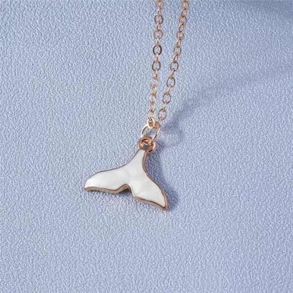 Boho coquille collier mer plage beau poisson sirène coeur étoile pendentif collier pour femmes enfants été bijoux cadeaux bohème – Image 10