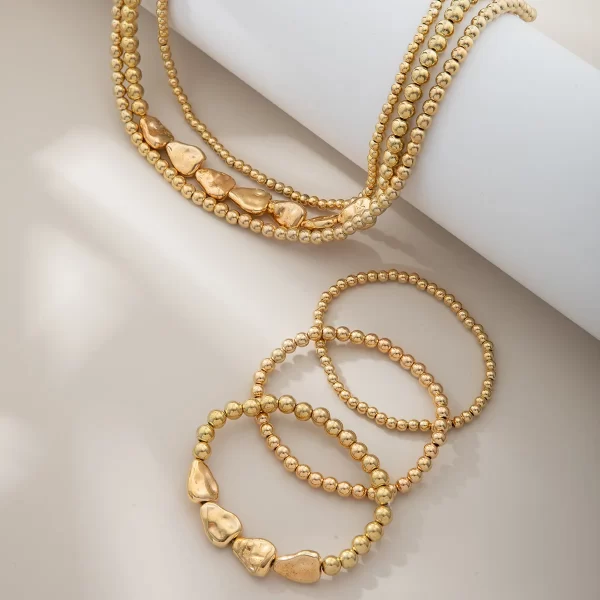 Collier de perles multicouche élégant pour femme, collier de déclaration de mariage, bijoux personnalisés, mode vintage, fête – Image 8