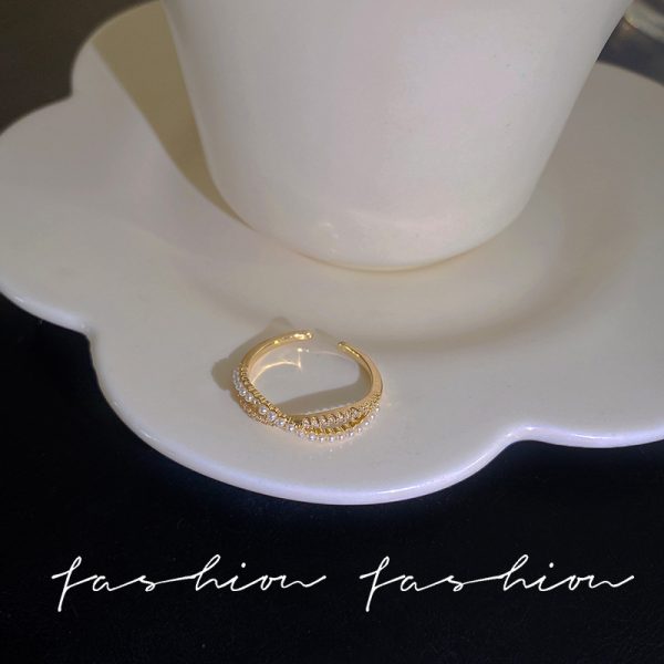 Anneaux de chaîne de ceinture pour femmes et hommes, bague en acier inoxydable plaqué or, tendance de luxe, mode coréenne, bijoux esthétiques, 2024 – Image 17