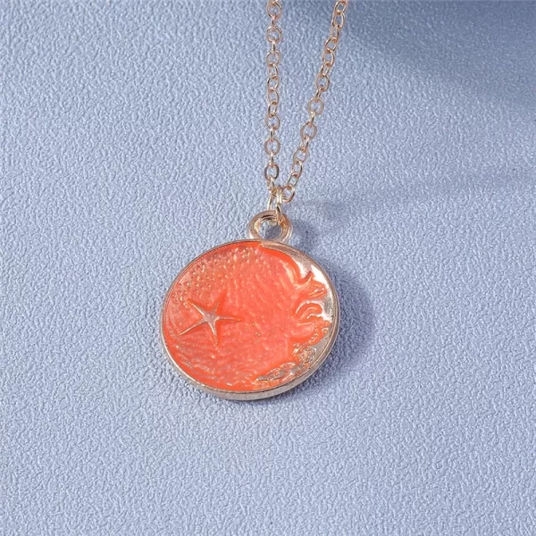 Boho coquille collier mer plage beau poisson sirène coeur étoile pendentif collier pour femmes enfants été bijoux cadeaux bohème – Image 13