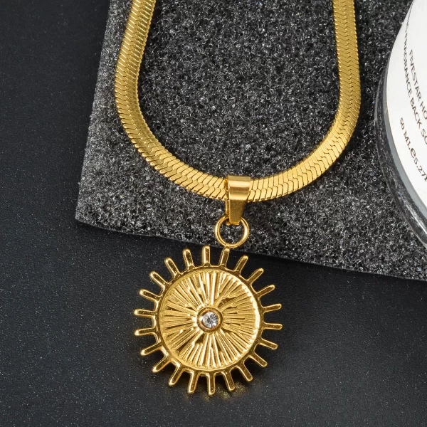 Colliers avec pendentif en chaîne de sexe doux, en acier inoxydable, couleur or, bijoux esthétiques, cadeau pour anniversaire, nouvelle mode – Image 6