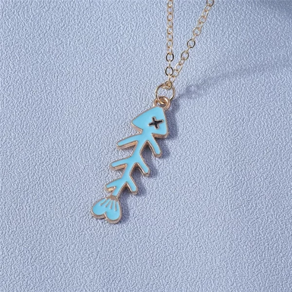 Boho coquille collier mer plage beau poisson sirène coeur étoile pendentif collier pour femmes enfants été bijoux cadeaux bohème – Image 11