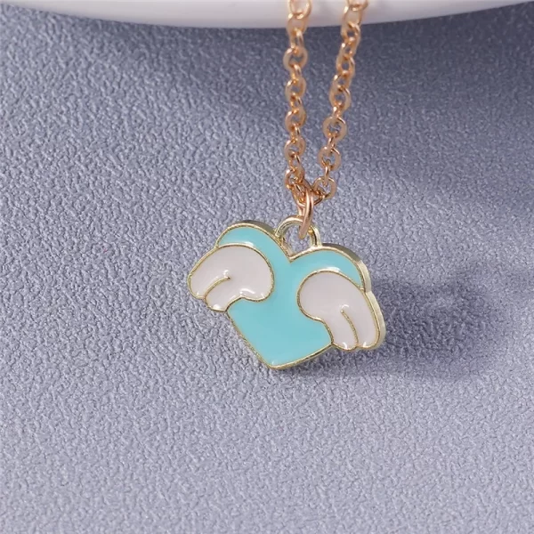 Boho coquille collier mer plage beau poisson sirène coeur étoile pendentif collier pour femmes enfants été bijoux cadeaux bohème – Image 27