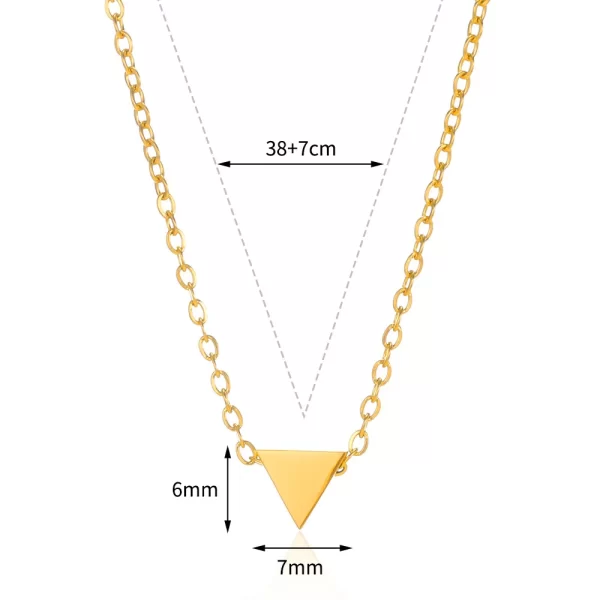 Collier cœur d'amour en acier inoxydable pour femmes, chaîne à lèvres tendance, pendentif Simple, bijoux, nouvelle collection 2024 – Image 8