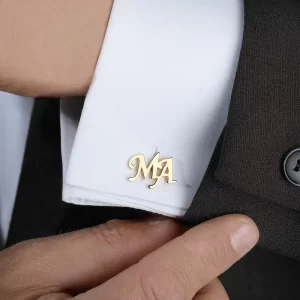 Boutons de manchette personnalisés pour hommes, nom personnalisé, lettre, bijoux en acier inoxydable, bouton de manchette de chemise, cadeaux Gemelos Para Hombre Camisa