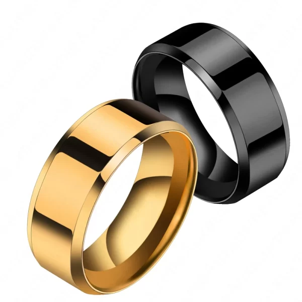 Bague Titane Homme en Acier inoxydable 2025 – Image 4