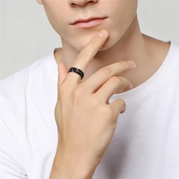 Skyrim bague en acier inoxydable 2025 – Image 6