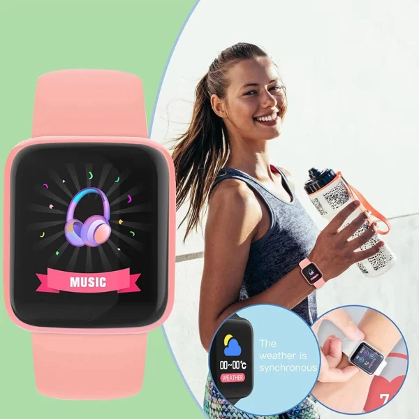Montre intelligente Femmes et homme avec plusieurs options 2025 – Image 6