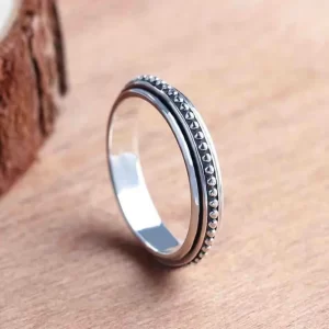 Bague en argent Sterling 925 pour femmes, Punk, Vintage, accessoires portables quotidiens, bijoux de simplicité primitive pour femmes