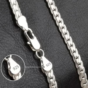 20-60cm 925 en argent Sterling marque de luxe Design Noble collier chaîne pour femme hommes mode mariage fiançailles bijoux cadeaux