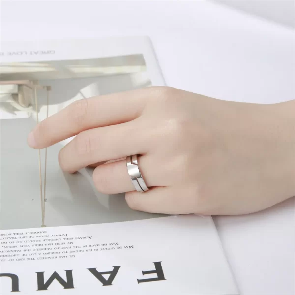 Skyrim bague en acier inoxydable 2025 – Image 9