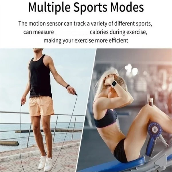 Montre intelligente Femmes et homme avec plusieurs options 2025 – Image 8