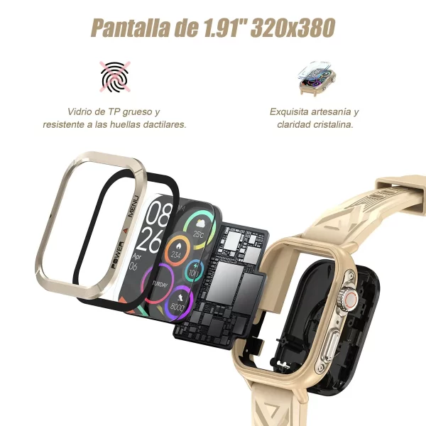 Montre intelligente IOWODO W30 – Image 2