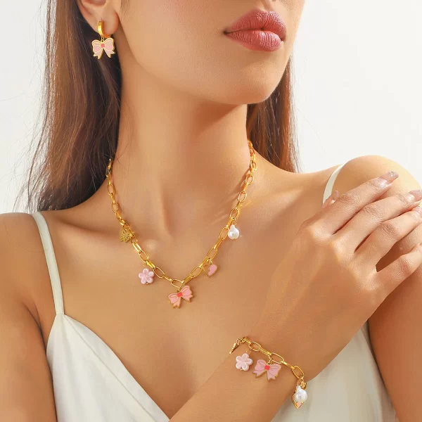 Chaîne à maillons en acier inoxydable pour femme, tendance 2025 – Image 18