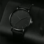 montre bracelet cuir homme