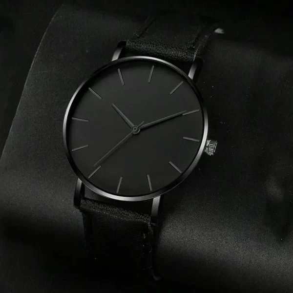 5 pièces ensemble mode hommes montres de sport homme d'affaires Quartz montre-Bracelet de luxe en cuir Bracelet hommes horloge décontractée montre – Image 5
